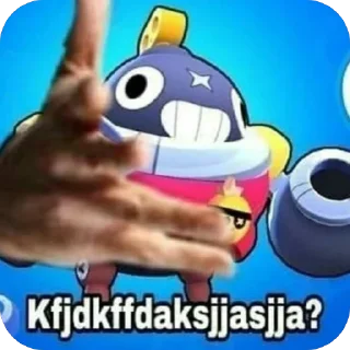 Стикер Бравл мем - 0