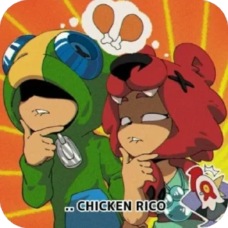 Стикер Бравл мем - 7