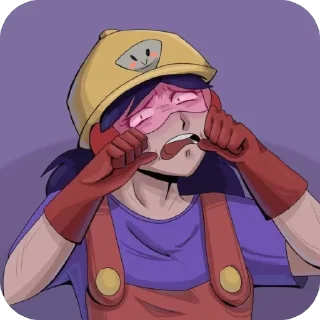 Стикер Бравл мем - 3