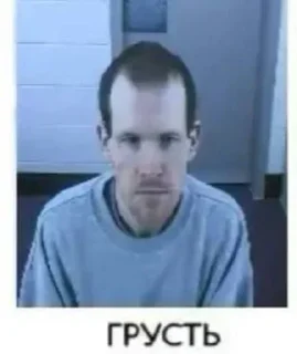 Sticker Brenton Tarrant @voenkomat1488 - 2