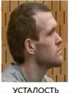 Sticker Brenton Tarrant @voenkomat1488 - 0