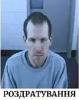 Стикер Brenton Tarrant @voenkomat1488 - 5