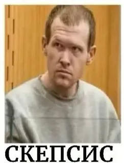 Стикер Brenton Tarrant @voenkomat1488 - 9