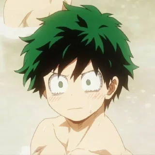 Sticker Izuku Midoriya @BR_Gif - 3