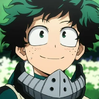 Sticker Izuku Midoriya @BR_Gif - 8