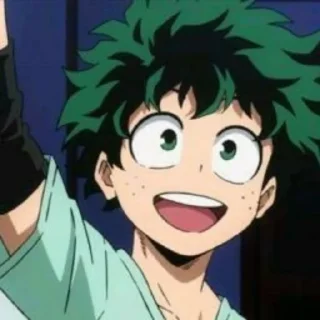 Sticker Izuku Midoriya @BR_Gif - 11