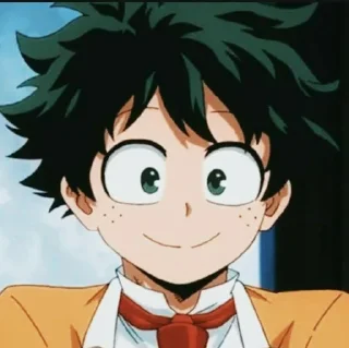 Sticker Izuku Midoriya @BR_Gif - 5