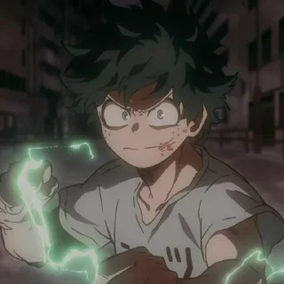 Sticker Izuku Midoriya @BR_Gif - 2