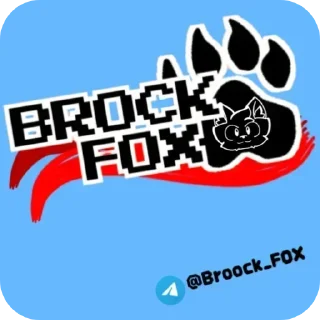 Sticker BrockFoX - 1
