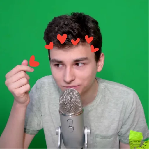 human face person microphone