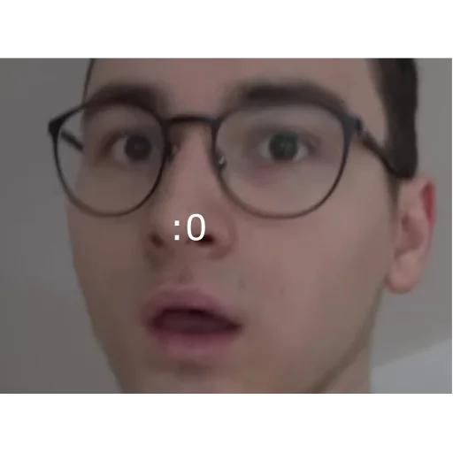 glasses human face forehead