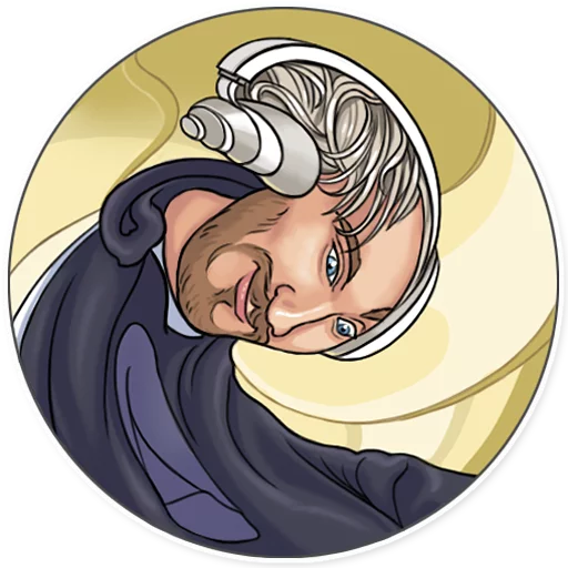 anime illustration human face