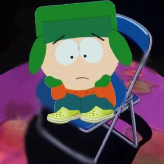 Стикер Южный Парк 😨🙏🏽 - 6