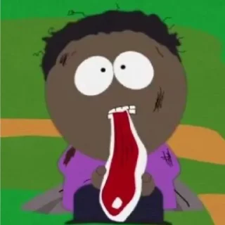 Стикер Южный Парк 😨🙏🏽 - 3