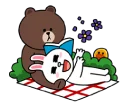 Sticker Brown & Cony's Secret Date! - 7
