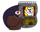 Sticker Brown & Cony's Secret Date! - 10