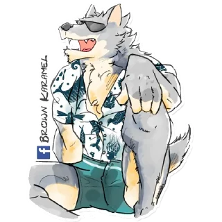 Стикер Brown.karamel - 2