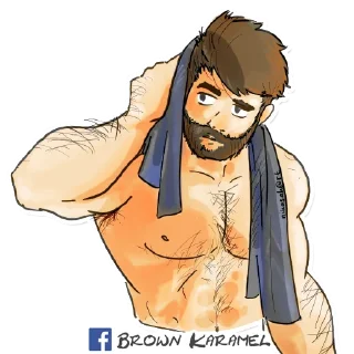 Стикер Brown.karamel - 4