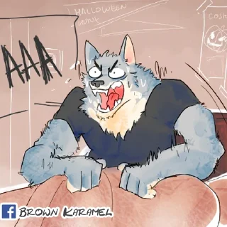 Стикер Brown.karamel - 3