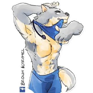 Стикер Brown.karamel - 7