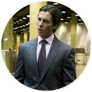 Sticker Bruce Wayne - 1