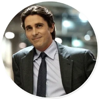 Sticker Bruce Wayne - 0