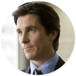 Sticker Bruce Wayne - 2