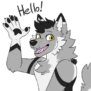 Стикер @BrunoWoofs Sticker Set - 10