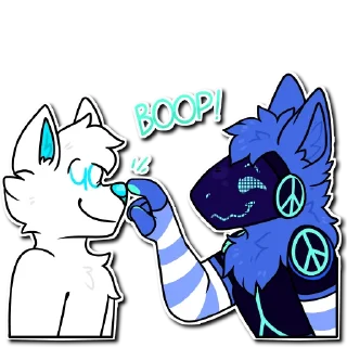 Sticker Breeze the protogen - 8