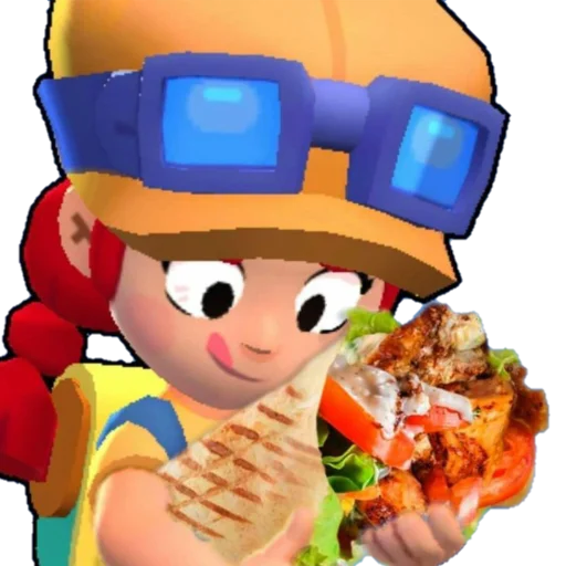 fast food food animated cartoon