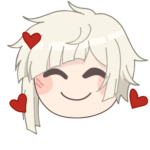 Sticker Чибики бсд;р - 6