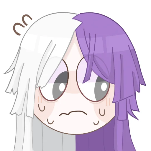 Sticker Чибики бсд;р - 3