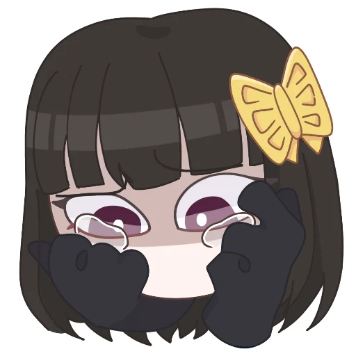 Sticker Чибики бсд;р - 2