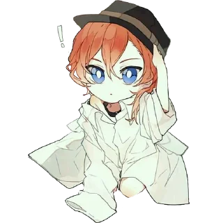 Sticker Bsd kawaii pack @jack_ripper1 - 0