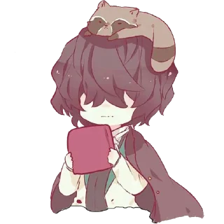 Sticker Bsd kawaii pack @jack_ripper1 - 2