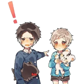 Sticker Bsd kawaii pack @jack_ripper1 - 10