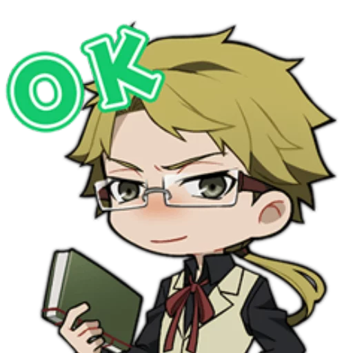 cartoon anime human face