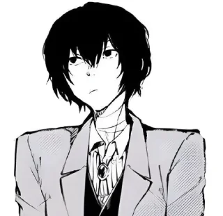 Стикер bungo stray dogs - 6