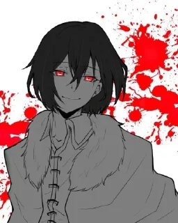 Стикер bungo stray dogs - 8