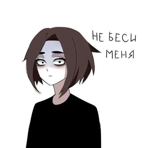 cartoon human face anime