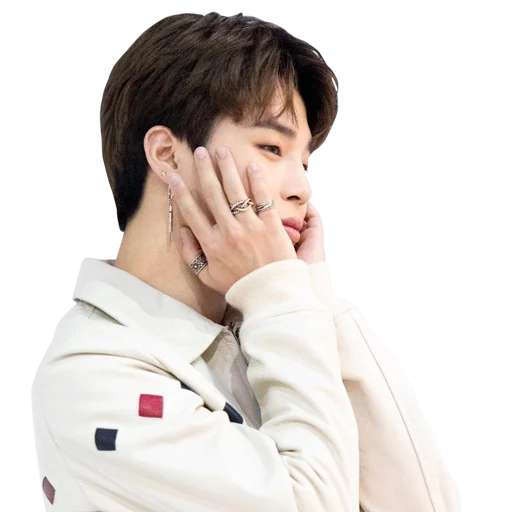 person human face clothing