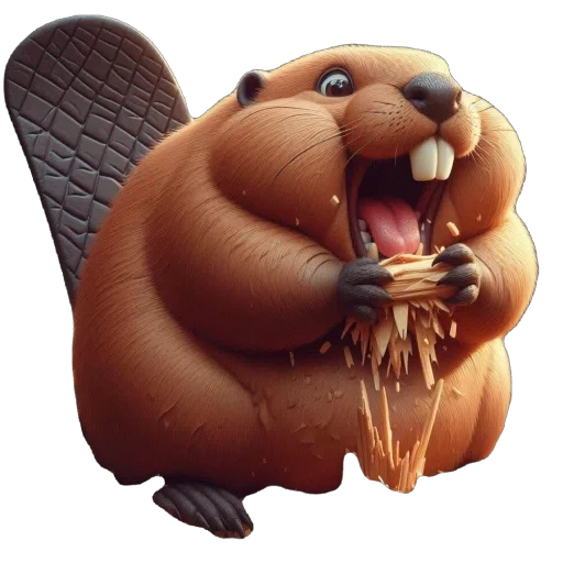 Sticker Bubr_kurwa - 1