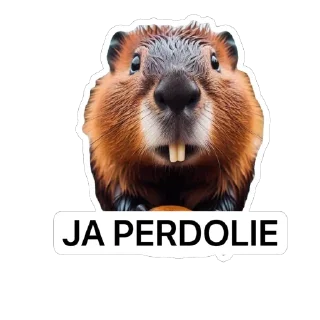 Стикер Bubr kurwa - 8