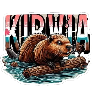 Стикер Bubr kurwa - 5