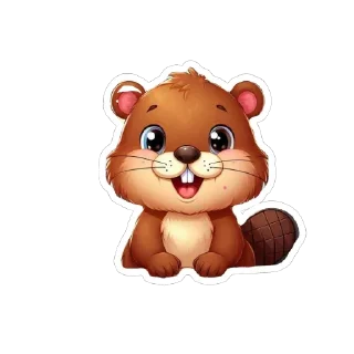 Стикер Bubr kurwa - 1