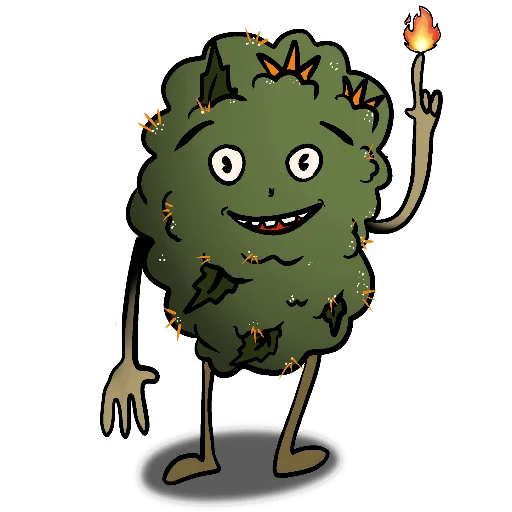 Sticker КОНОПЕЛЬКА🍁 - 3