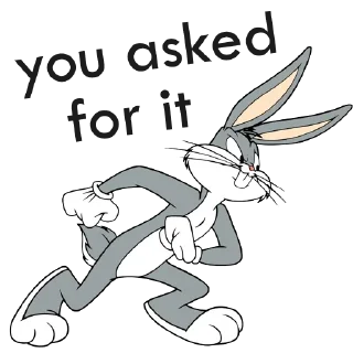 Стикер Bugs Bunny - 10