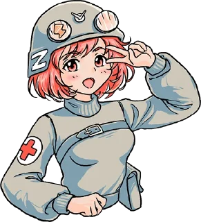 Стикер Buhanochka-chan (@ru2ch) - 5