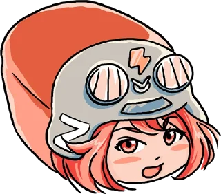 Стикер Buhanochka-chan (@ru2ch) - 3