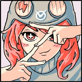 Стикер Buhanochka-chan (@ru2ch) - 2